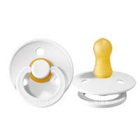Bibs Bibs Colour Kauçuk Emzik 6-18 Ay White