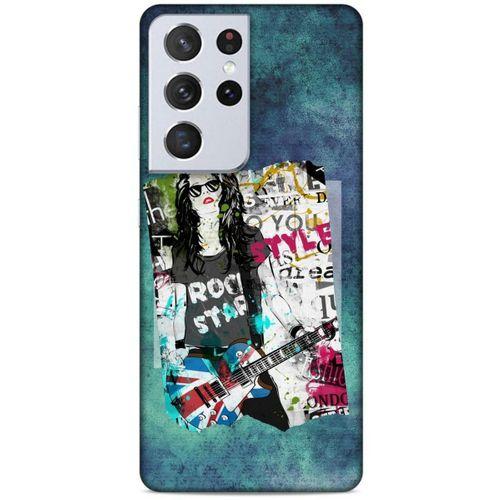 Lopard Samsung Galaxy S21 Ultra Uyumlu Kılıf Sokak Modası (42) Rugged Armor Kılıf