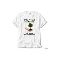 Doğayı Koru Beyaz Tişört