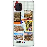 Lopard Samsung Galaxy Note 10 Lite Uyumlu Kılıf Şehirli ※ (47) Mardin Crystal Flex Kılıf