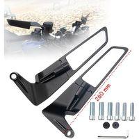 SEVGENT H2 Ayna Modifiye Orta Boy Siyah