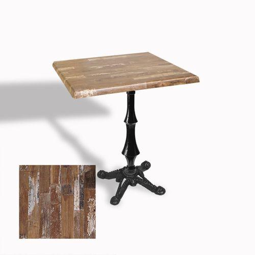 Dockers Çipa 1012 Döküm Ayak Kare Masa 80X80 cm - (Werzalit, Wermodin ve Allzalit Tabla) - Maracaibo