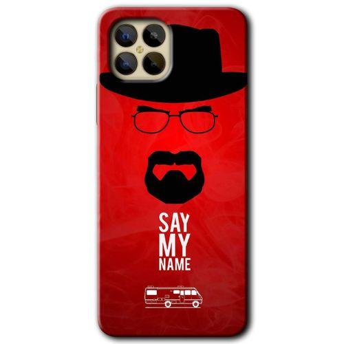 Omix X600 Kılıf HD Desen Baskılı Arka Kapak - Say My Name