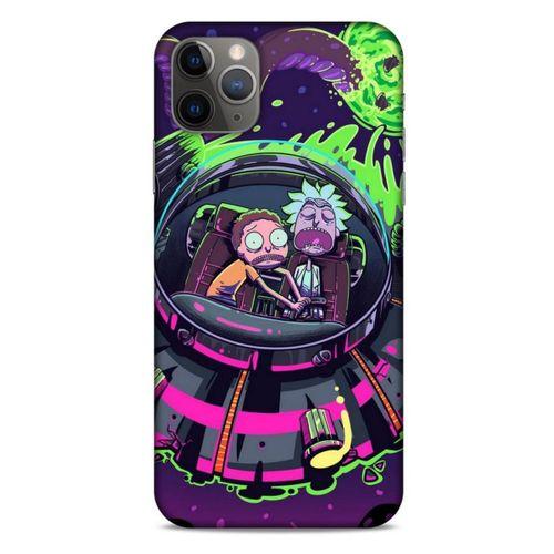 Apple Iphone 11 Pro Max Uyumlu Kılıf Rick And Morty (21) Koruyucu Kapak Brad