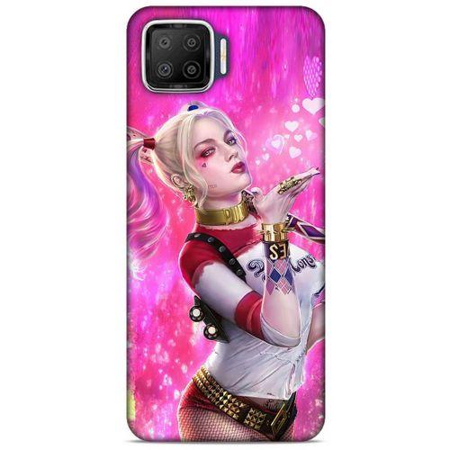 Oppo A73 Uyumlu Kılıf Harley Quinn (4) Koruma Kılıfı Fuşya