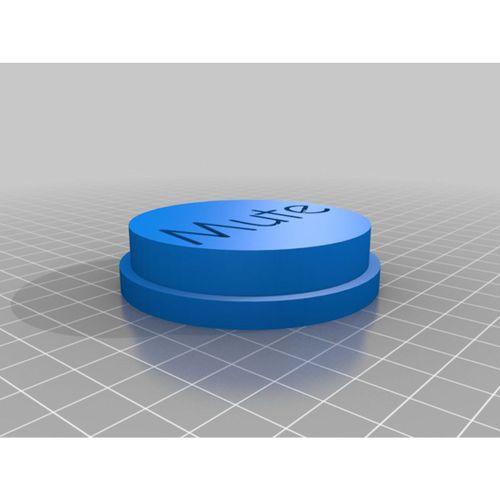 Sessiz Buton Kapağı – 3D Baskı Elektronik Parça (Bu ürün Sadece Plastik parçadır - Almadan Önce Soru Sorabilirsiniz)