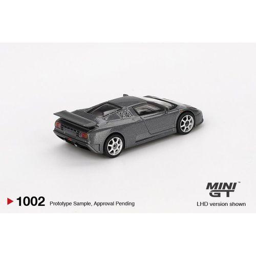 Mini GT Bugatti EB110 Super Sport Grigio Scuro 1002