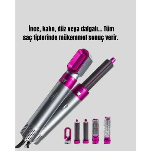 5’i 1 Arada Profesyonel Saç Şekillendirici Tek Cihazla Sınırsız Stil