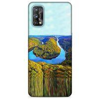 Oppo Realme 7 Pro Kılıf Almanya (49) Ultra Silikon Kılıf Saarschleife
