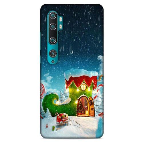 Xiaomi Mi Note 10 Kılıf Snowix (4) Koruma Kılıfı Yeşil Lacivert