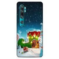 Xiaomi Mi Note 10 Kılıf Snowix (4) Koruma Kılıfı Yeşil Lacivert