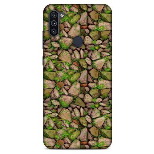 Samsung Galaxy M11 Kılıf Baskılı Özel Seri Taşlı (6) Silikon Kılıf