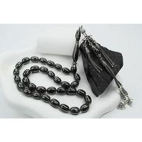 Oltu Taşı Beyzi Model On İkili Karpuz  Nakkaş İmame İşlemeli Tespih