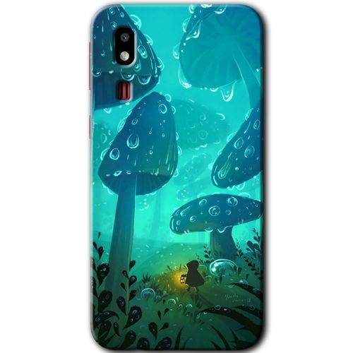 Galaxy A2 Core Kılıf HD Desen Baskılı Arka Kapak - Silhoutte Dropss