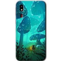 Galaxy A2 Core Kılıf HD Desen Baskılı Arka Kapak - Silhoutte Dropss