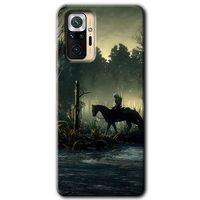 Xiaomi Redmi Note 10 Pro Kılıf Baskılı Kapak - Savaşçı + 5D Tam Kaplayan Cam