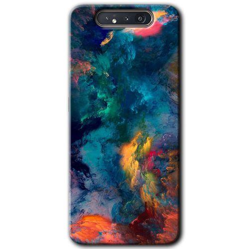Galaxy A80 Kılıf HD Desen Baskılı Arka Kapak - Valhalla