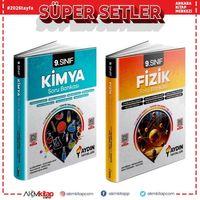 Aydın Yayınları 9.Sınıf Fizik ve Kimya Soru Bankası Seti 2 Kitap