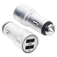 Powerway X-633 Çift Usb'li 3.1 Amper Metal Çakmaklık Araç Şarj Cihazı