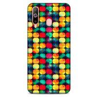 Geometrix 56 Samsung Galaxy A60 Kılıf Silikon Kapak