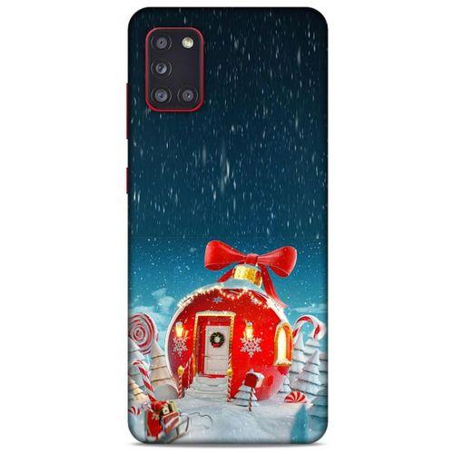 Samsung Galaxy A31 Kılıf Snowix (9) Kılıf Kırmızı