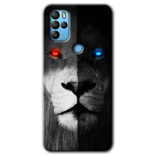 General Mobile GM 21 Pro Kılıf HD Desen Baskılı Arka Kapak - Fire and Ice Lion