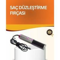 Çok Yönlü Kullanıma Uygun Saç Kurutma Ve Düzleştirme Fırçası