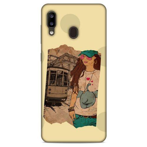 Sokak Modası 12 Samsung Galaxy A20 Kılıf Desenli Silikon