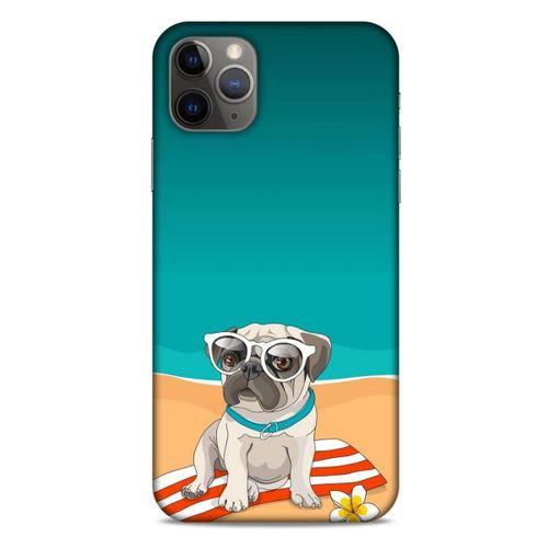 Animax Pug Plajda Apple Iphone 11 Pro Max Kılıf Desenli Silikon