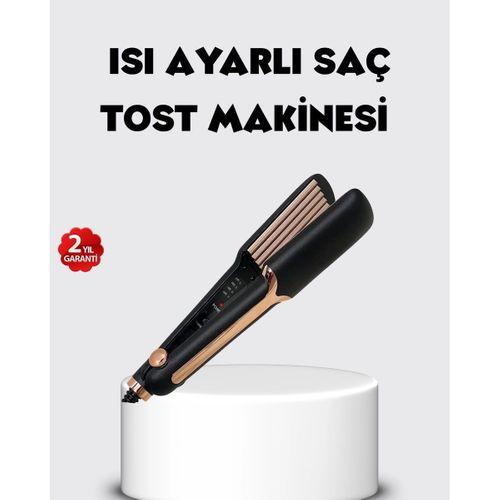 Tost Model Saç Şekillendirici Dempower Dp-134 360° Döner Kablolu
