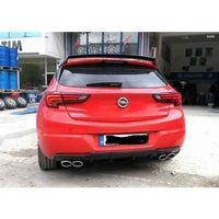Opel Astra Uyumlu K Spoiler 3 Parça Opc (Fiber)