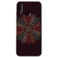 Potkal Hediye Fabrikası General Mobile GM 10 Kılıf HD Desen Baskılı Arka Kapak - Mandala Flower Wal