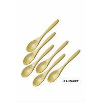 Ağaç Doğal 6'lı Mama Kaşık BLS-01-6B