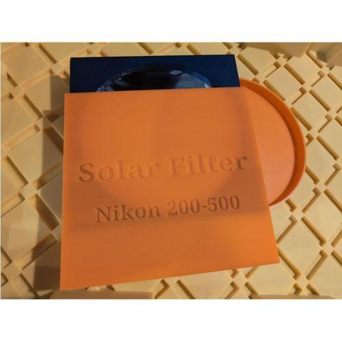 Nikon 200 500 için Güneş Filtresi Tutucu Uç Kapakları (Bu ürün Sadece Plastik parçadır - Almadan Önce Soru Sorabilirsiniz)