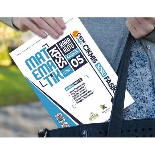 2026 KPSS Matematik Kara Kutu 5 Fasikül ÖSYM Çıkmış Soru Bankası PROBLEMLER 2 Çözümlü Modüler Set