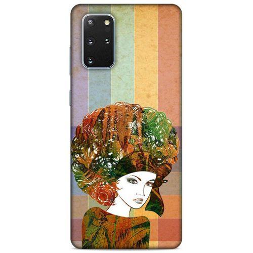 Lopard Samsung Galaxy S20 Plus Uyumlu Kılıf Sürreal Yüzler ♀ (33) Hybrid Kılıf Baskılı