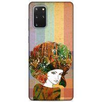 Lopard Samsung Galaxy S20 Plus Uyumlu Kılıf Sürreal Yüzler ♀ (33) Hybrid Kılıf Baskılı