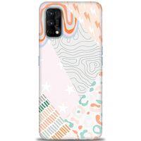 Realme 7 Pro Kılıf HD Baskılı Kılıf - Çok Renkli + Tam Ekran Koruyucu