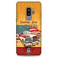 Retro (13) Desen Silikon Kap Renkli Samsung Galaxy S9 Plus Kılıf