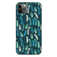 Apple Iphone 11 Pro Max Kılıf Desenli Özel Seri Tüyler (46) Core Armor Kılıf