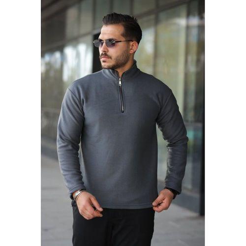 Erkek Zip Yaka Polar Sweat