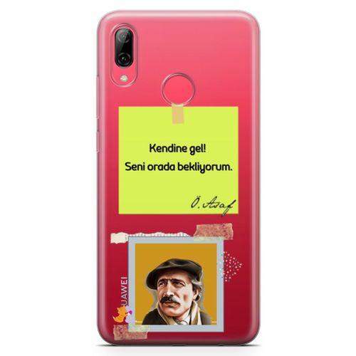 Huawei Y7 Prime 2019 Kılıf Caps Özdemir Asaf Arka Kapak Koruma Desenli Full Koruyucu