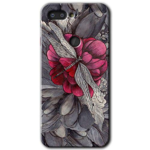 General Mobile GM 9 Pro Kılıf HD Desen Baskılı Arka Kapak + Temperli Cam - kelebek Ömrü