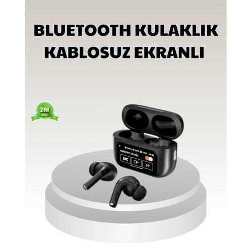 Bluetooth 5.3 Anc Kablosuz Kulaklık – Dokunmatik Kontrol, Dijital Ekran Ve Uzun Pil Ömrü