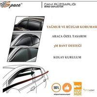 Space Cam Rüzgarlığı 1.2mm Kia/Ceed 2008-2010 4'lüSet / CARU376