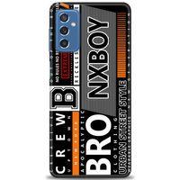 Samsung Galaxy M52 5G Kılıf HD Baskılı Kılıf - NxBoy + Tam Ekran Koruyucu