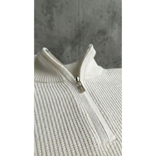 Erkek Balıkçı Zip Yaka Uzun Kollu Triko