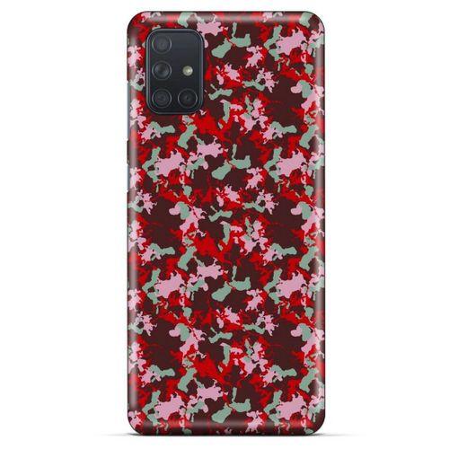Kamuflaj 18 Samsung Galaxy M51 Kılıf Silikon Kapak