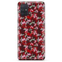 Kamuflaj 18 Samsung Galaxy M51 Kılıf Silikon Kapak