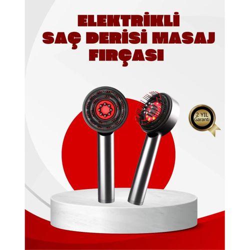 Esansiyel Yağ Hazneli Led Saç Bakım Masaj Tarağı